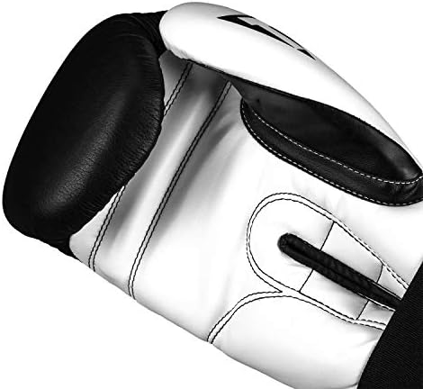 Título Boxing Dynamic Strike Saco pesado luvas, preto/branco, 14 oz