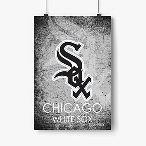 Lilian Ralap Chicago White Sox Poster 16x24 polegadas sem moldura, jogo da MLB, equipes de beisebol, arte esportiva, lendas