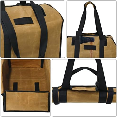 Hanabass Bag Capacity Hand Dever para Strap Khaki Bag multifuncional transportador de bolsa para casa portátil Acessórios