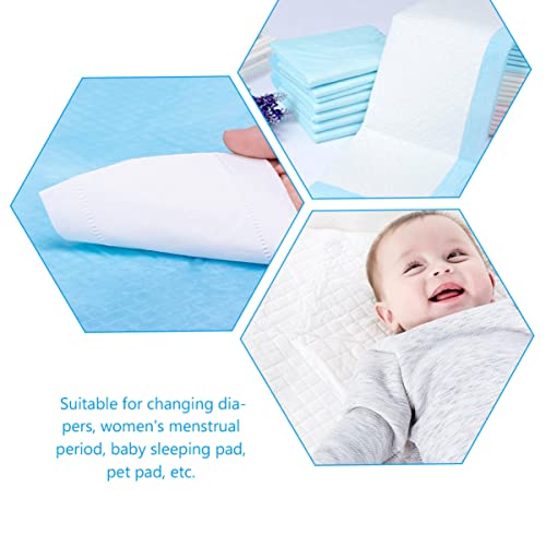 Colchão da cama kisangel 80pcs Alterando tapetes de absorção de fraldas descartáveis ​​Baby Baby Pads Recém -nascidos respiráveis