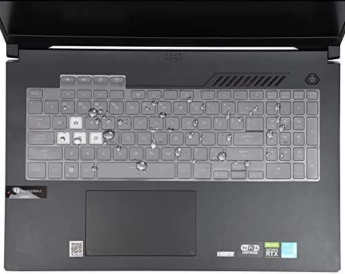 Cappa do teclado Skin para 2022 ASUS TUF GAMING F15 FX507 & F17 FX707, 2022 ASUS TUF GAMING A17 FA707 e A15 FA507,