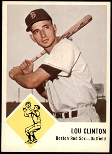1963 Fleer 6 Lou Clinton Boston Red Sox NM Red Sox