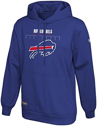 New Era NFL Men's Impact Team Color Pullover Performance Hoodie