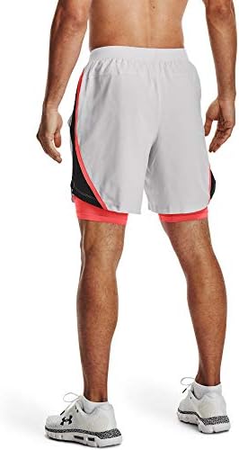 Under Armour Men's Launch Stretch Woven 7 polegadas 2 em 1 shorts