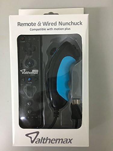 Althemax® Remote Plus integrado Motion Plus nunchuk Silicone Case for Wii Multi Color Black