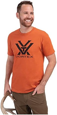 T-shirts de manga curta do logotipo da óptica de vórtice