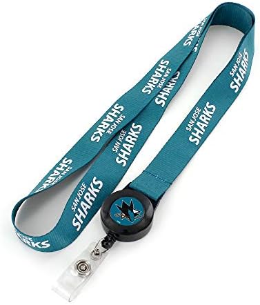 Aminco NHL Unisex-Adult NHL Badge Reel cordão