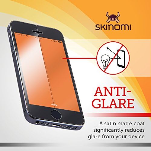 Protetor de tela fosco de Skinomi compatível com Sony Xperia Xa2 Anti-Glare Matte Skin TPU Anti-Bubble Film