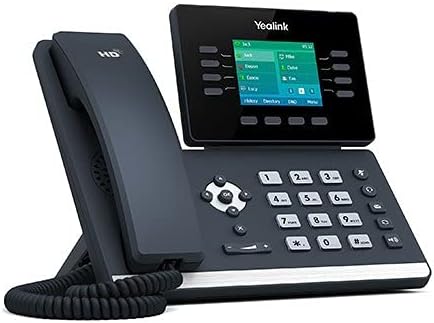 Yealink SIP-T52S Gigabit de 12 linhas VoIP WiFi Desk Telefone com tela de toque de cor 2.8