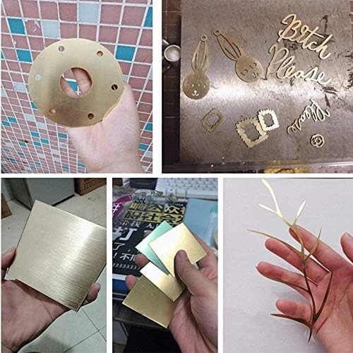 Nianxinn Brass Metal Placa Folha de folha Desenvolvimento de produtos Metalworking Folha de cobre puro