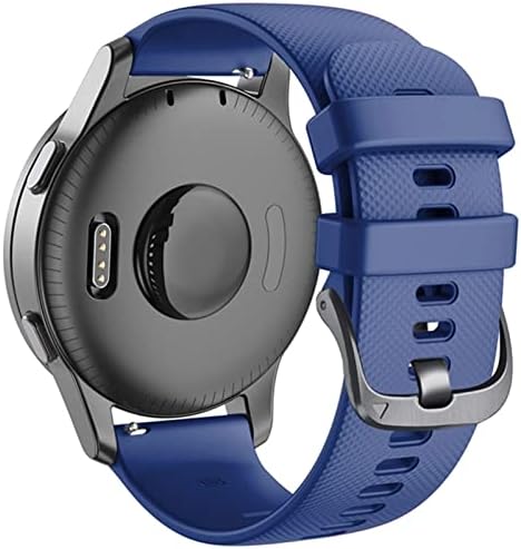 Aehon 22mm Sport Silicone Watch Band Strap for Garmin Active/ Venu 2/ Vivoactive 4/ Forerunner 745 Pulseira de substituição