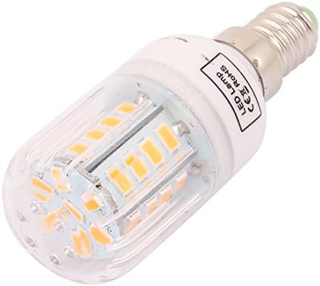 Lâmpadas AEXIT AC 220V Bulbos E14 3W Branco quente 31 LEDS 5736 SMD Energy Saving Silicone CORN LED BULLS LUZ