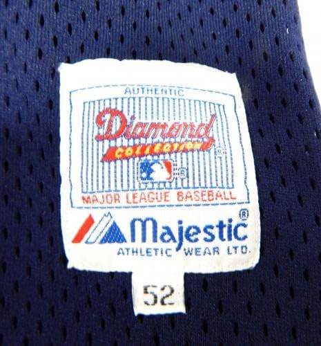 1986-93 Houston Astros Blank Game Emitido na Marinha Jersey Batting Practice 52 DP29770 - Jogo usou camisas MLB