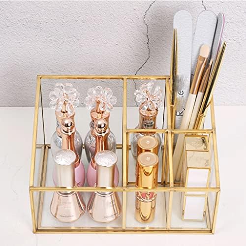 Organizador de maquiagem xdkll sunds sundries sundries caixa de armazenamento cosmético caixa de jóias à prova de poeira