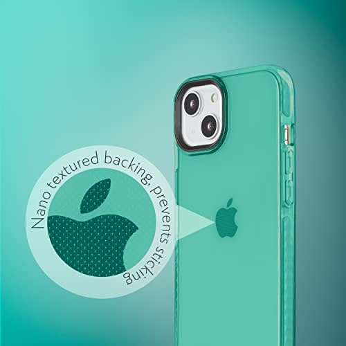 Caso de barreira de SteePlab para iPhone 13 - Case de absorção de impacto com proteção corporal inteira e moldura elevada