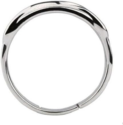 Anime Super Black GK Time anéis 925 Brincho de anel de dedo de prata esterlina