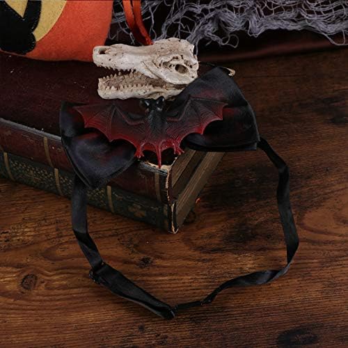 Acessórios de cosplay de bestoyard 3 peças Halloween Blowe Bow Halloween decoração de Halloween pescoço amarra o