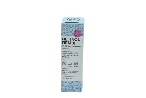 Remix de Retinol Remix de Remix 1% de Retinol com Peptídeo e Ácido Tranexâmico, 1 onça