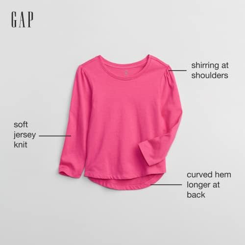 Gap Beas Baby Girls 'Brannan's Favoritos de manga comprida camiseta