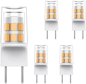G8 Lâmpadas LED Substituição de 20w para Microondas GE 120V Branco quente 3000k 50W Equivalente T4 G8 Base Halogênio Bulbo