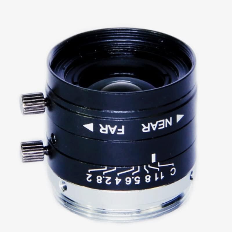 Acessórios para microscópio Manual de 5mp Lente de íris 4mm 6mm 8mm 12mm 16mm 25mm 35mm 50mm 75mmfixed focal f2.0 1/1,8 polegada