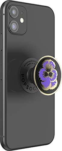 Popsockets Phone agarra com o Kickstand em expansão, para o telefone - Iris de flores de esmalte