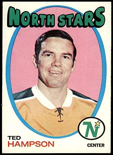 1971 Topps # 101 Ted Hampson Minnesota North Stars NM North Stars