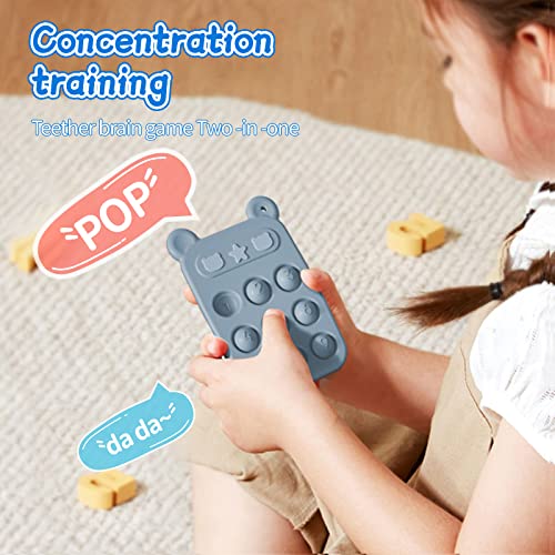 Silicone Bear Baby Toys Toys Pressione os dentes de brinquedos de brinquedos para bebês Toys de mastigar infantil brinquedos sensoriais para crianças crianças meninos presentes