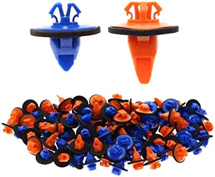 Autokay Novo clipes 100x de laranja e azul para moldagem de acabamento de 4runner tacoma 75395-35070 75396-35020