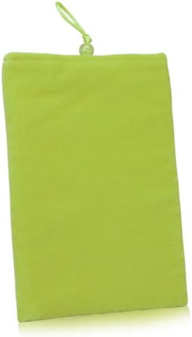 Caixa de ondas de caixa compatível com bolso de bolso Inkpad - bolsa de veludo, manga de bolsa de tecido de veludo macio com cordão