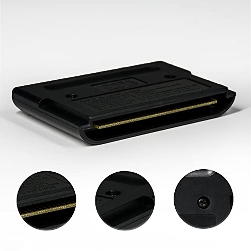Aditi Ristar - USA Label Flashkit MD Electroless Gold PCB Card para Sega Genesis Megadrive Console