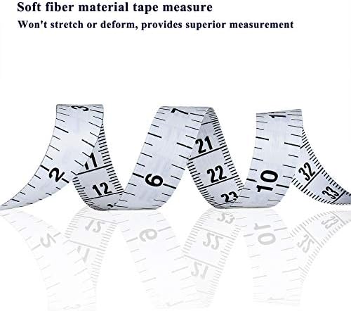 Medida de fita para o corpo Medição de fita de dupla escala Costo Costura régua flexível para medição médica Medição Criação