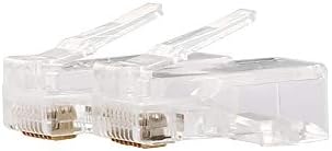 Satellitesale RJ45 CAT-5E Rede Ethernet UTP 4 Cabo Internet Cabo de Internet 100 MHz 1000 Mbps Cordamento cinza universal de fio