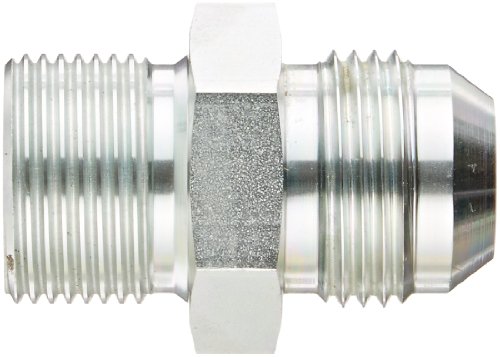 Eaton Aeroquip 2063-12-12s Conector masculino, anel de retenção, O-ring, masculino 37 graus JIC, BSPP masculino, JIC 37