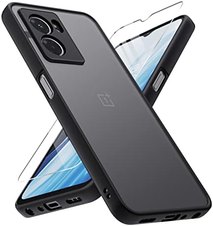 Makavo Slim Fit for OnePlus Nord N300 5G Case com protetor de tela [Ultra Thin] [Capa da câmera] Proteção completa Flumper Flumper
