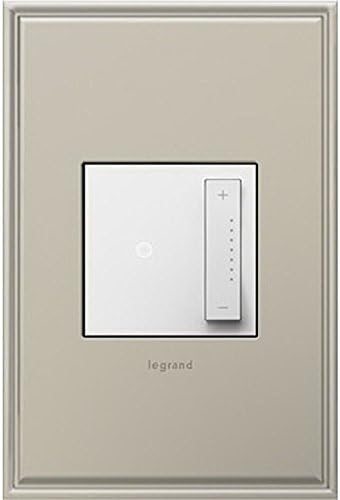 Legrand Adorne Softap Tru-Universal Dimmer Switch, 700W, acabamento branco, 4-Pack, ADTP703TUW4