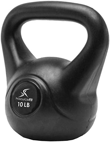 Kettlebell de plástico de vinil Prosource de 10, 15, 20, 25, 30 e 35 libras