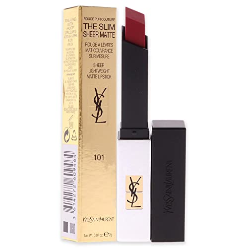 Yves Saint Laurent Rouge Pur Couture The Slim Pure Pure Matte Lipstick - 101 Rouge Women 0,07 oz