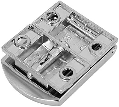 Aexit gaveta Caixa de gabinete de hardware de tórax ligle de zinco Catch trava hasp trava prata tom 31x24x6mm