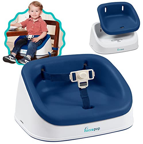 Hiccapop Ergoboost Beddler Booster Seat para mesa de jantar | O assento estável para bebês estável para a mesa de jantar | Cadeira de reforço de espuma macia para crianças comendo | ASSONTO DE ALTO DE Cadeira alta para a mesa de jantar…