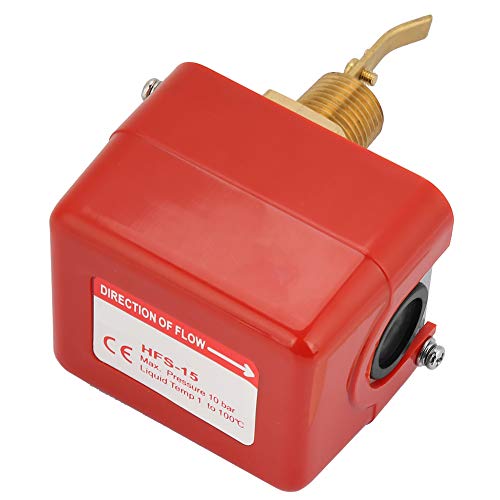 Interruptores do sensor de água, interruptor de controle de água em aço inoxidável vermelho de aço 15, 1,0mpa para unidade