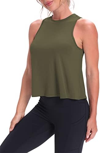 MIPPO CROP TOPS PARA MULHERES TRANDEMENTO DE FULHAS TOPS FLUIL CRUPPED TOPS CHANHAS ATLETICAS