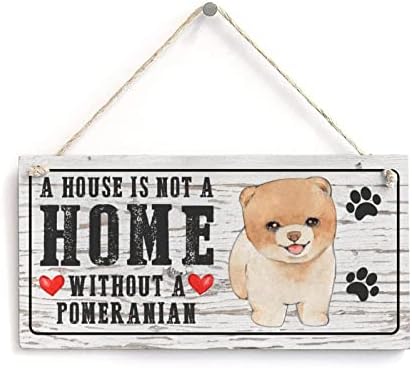 Citação de madeira de cão pastor Citação humorística Uma casa não é uma casa sem um amante de animais amante de animais signo