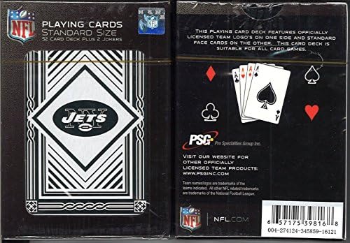 PSG NFL New York Jets Original Logo Playing Cards