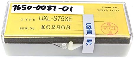 Ushio bc1922 ushio uxl-s75xe arco curto xenônio lâmpada de descarga de gás, 1,25 x 2 x 4,5