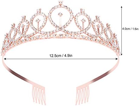 Cavetee Birthday Crown and Sash for Women Birthday Queen Sash & Rhinestone Tiara Set Birthday Tiaras and Sashes for Women