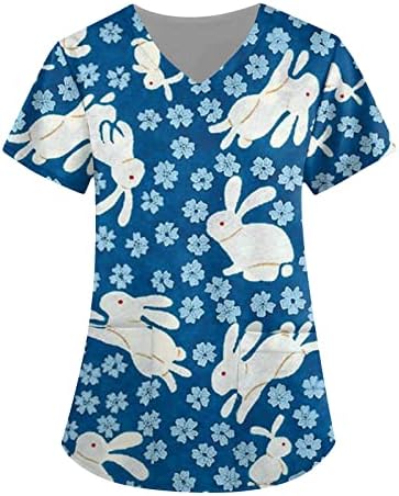 Y2K Camisetas de manga curta para mulheres Tops de enfermagem de verão fofos tees de impressão gráfica kawaii sai