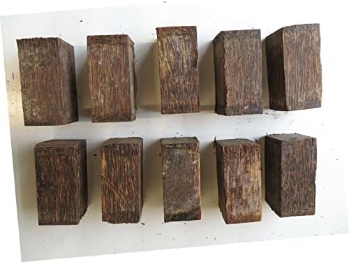 Novo lote de 10 rolhas pretas de mamadeira em branco 1,5 x 1,5 x 3 Conjunto de kit de madeira artesanal Supplies EXO-2231wo