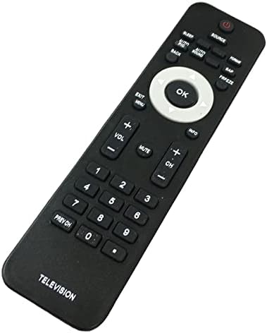 Replacement TV Remote for Philips TV 32PFL3504D/F7 19PFL3504D 32PFL3514D 22PFL3504 32PFL3504D/F7 19PFL3504D/F7 42PFL3704D/F7