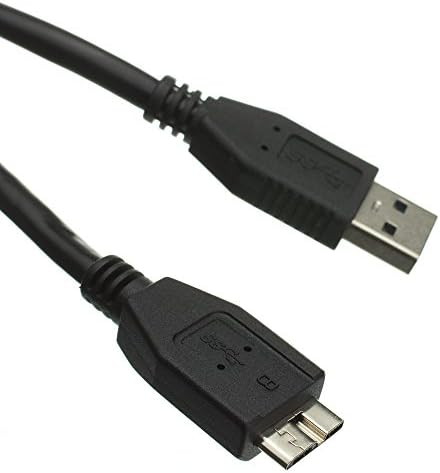 ACL 3 pés USB 3.0 Um homem para micro-B por cabo macho, preto, 1 pacote